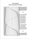 a modified cross-section of a City airshaft viewed from the side